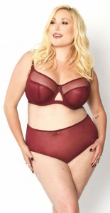 Hayley Hasselhoff dons red hot lingerie for new campaign - 1