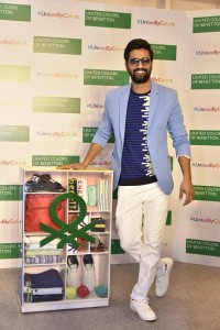 Vicky Kaushal at the United Colors of Benetton Store launching the SS19 Collection and celebrating Valentines Day (5)
