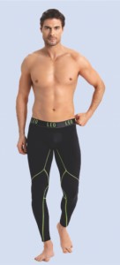 New athletic leggings for men by Leo