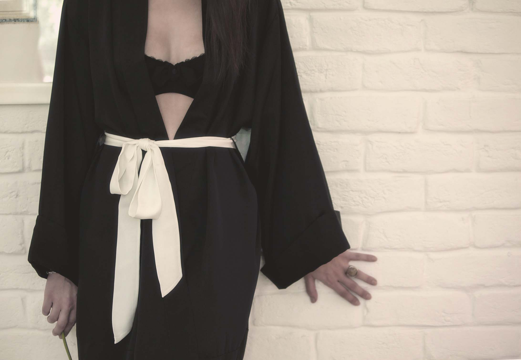 31. Geisha Art Déco - Alcôve black kimono