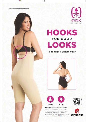 Hook your self with Swee shapewear - No Rolls, Bunches or slips