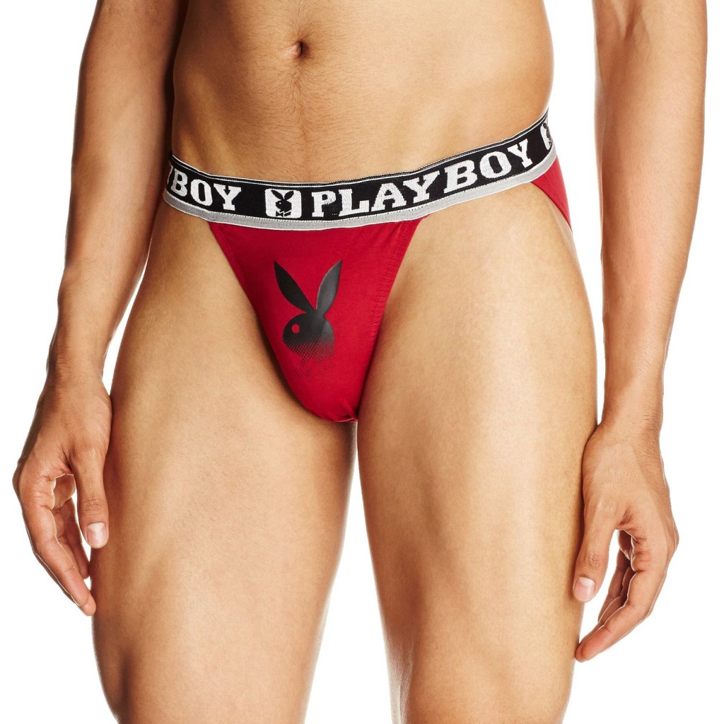 A model in Playboy Underwear