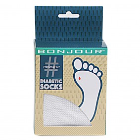 A Diabetic Socks for Diabeties Patient made by Bonjour