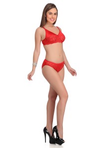 Red Bra& Red Panty by Tipsy Lingerie for Valentines Day
