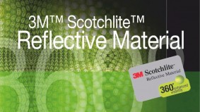 Athletic apparel designers 3M scotchlite reflective material