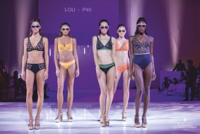 Salon International de la lingerie, models on ramp