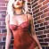 Gorgeous Rita Ora smoulders in a red bustier - 1