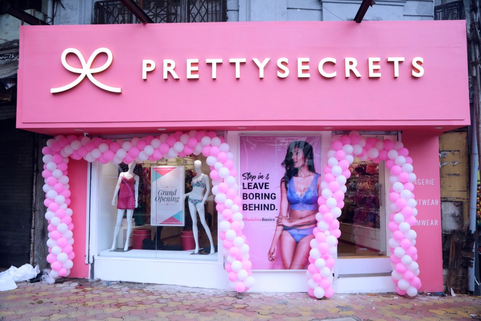 lingerie brand prettysecrets opens a new store at kemps corner