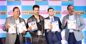 Varun Dhawan launch lux cozi new product scented vest